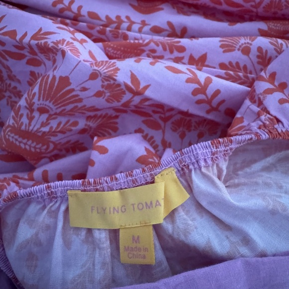 Red Dress Boutique Pink and Orange Maxi Dress - Picture 7 of 7